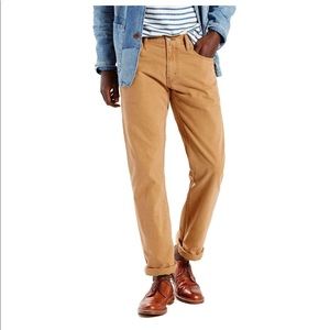 Levi's Men's 514 Straight Fit Soft Washed Twill-Pant, Caraway,